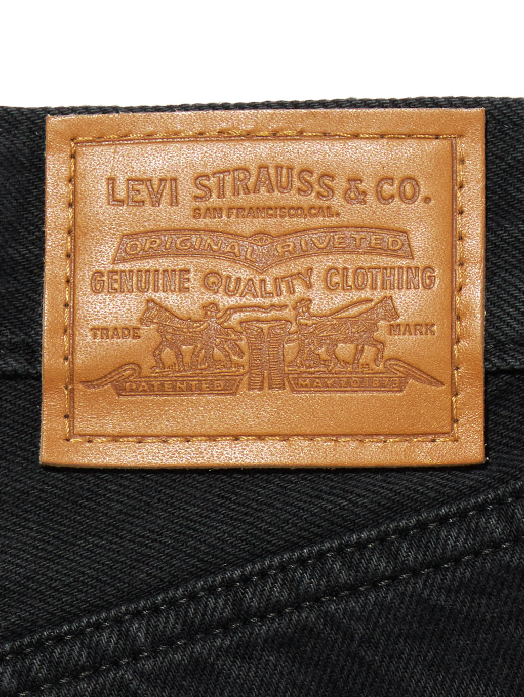 BAGGY DAD WIDE LEG ジーンズ ブラック