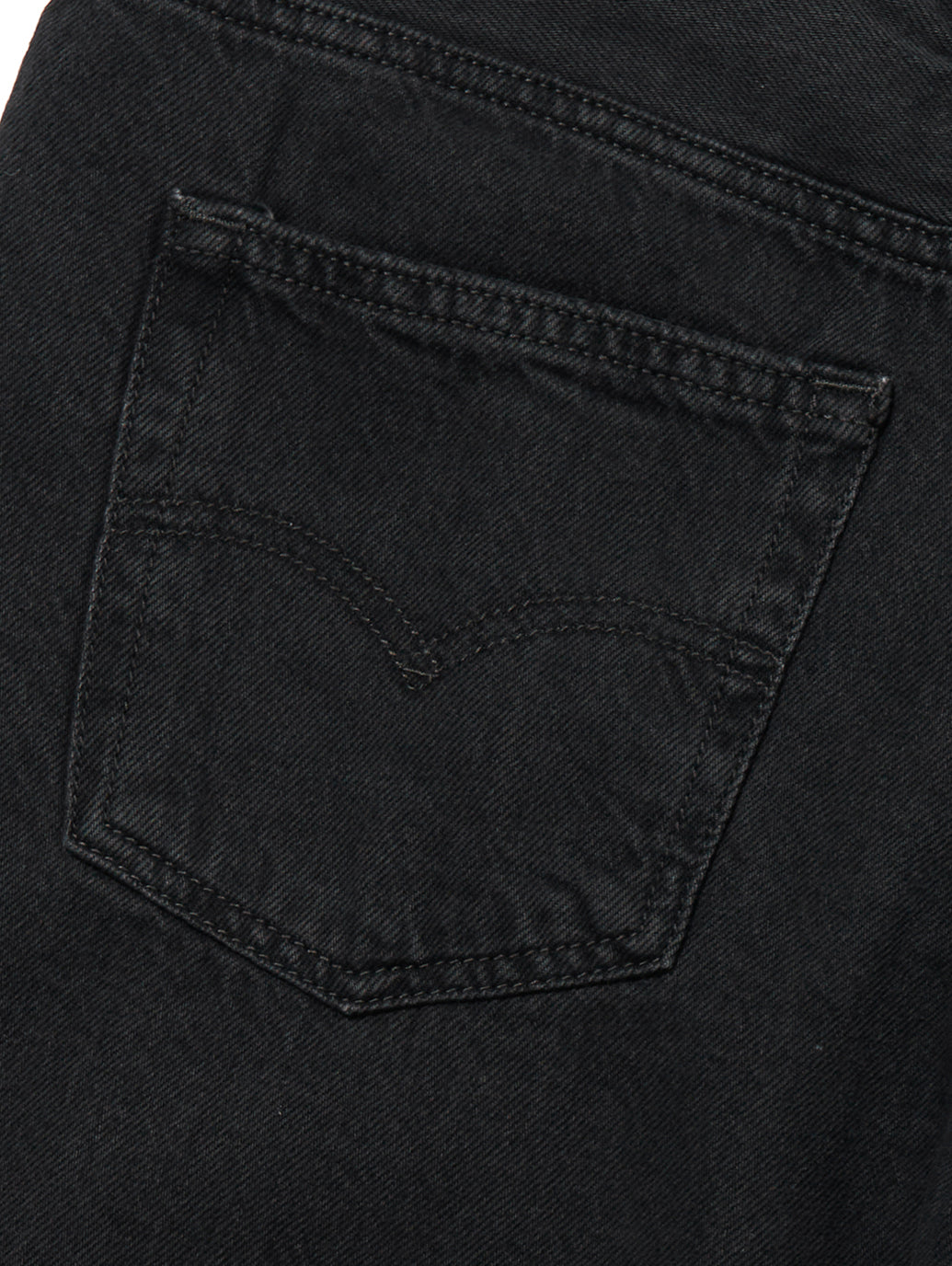 BAGGY DAD WIDE LEG ジーンズ ブラック