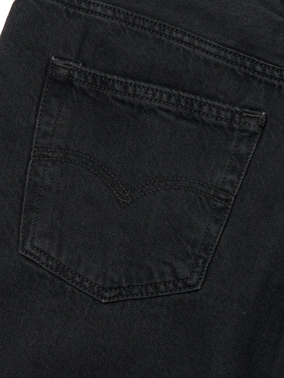 BAGGY DAD WIDE LEG ジーンズ ブラック