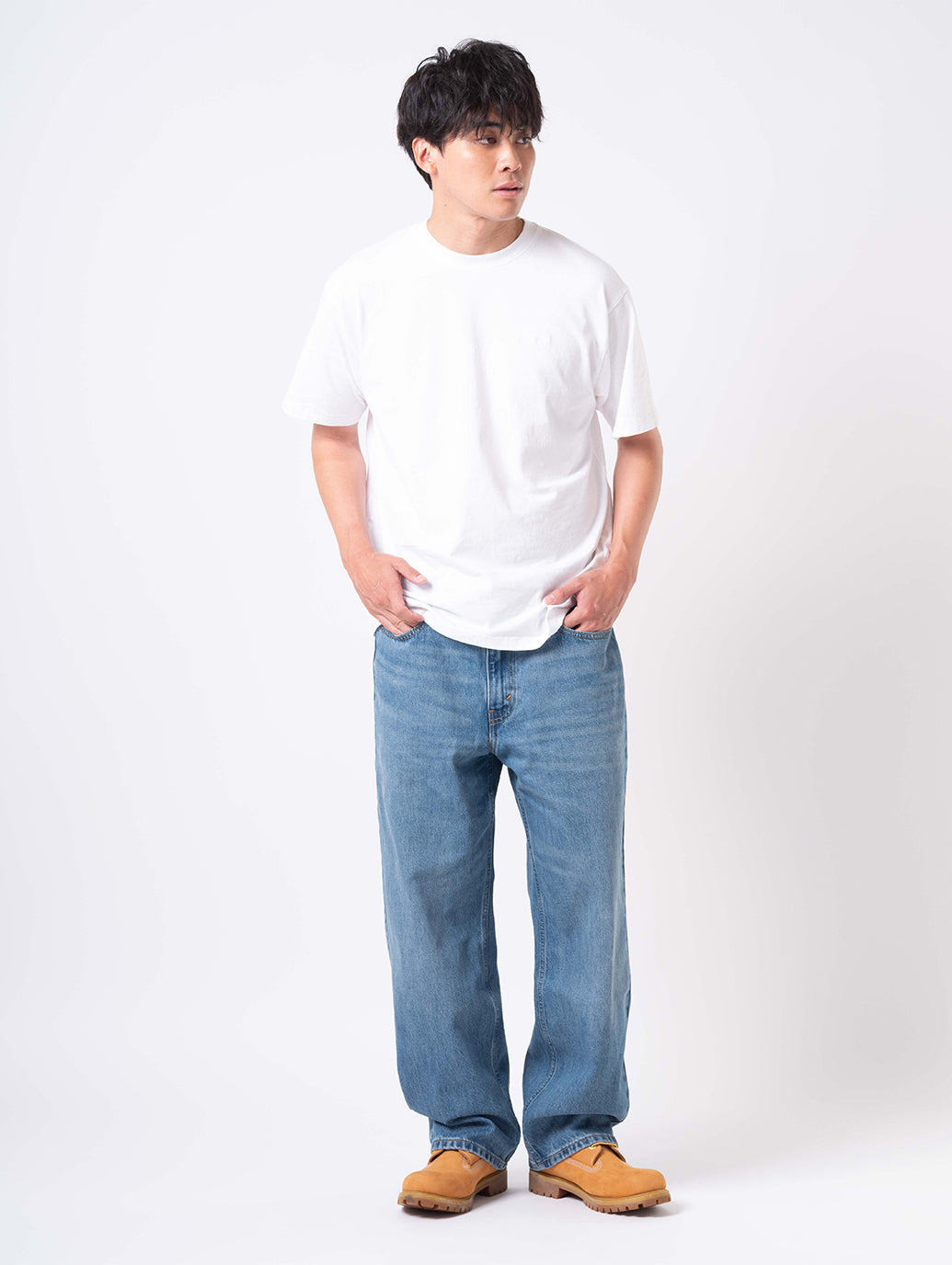 SILVERTAB™ ルーズフィット ミディアムインディゴ