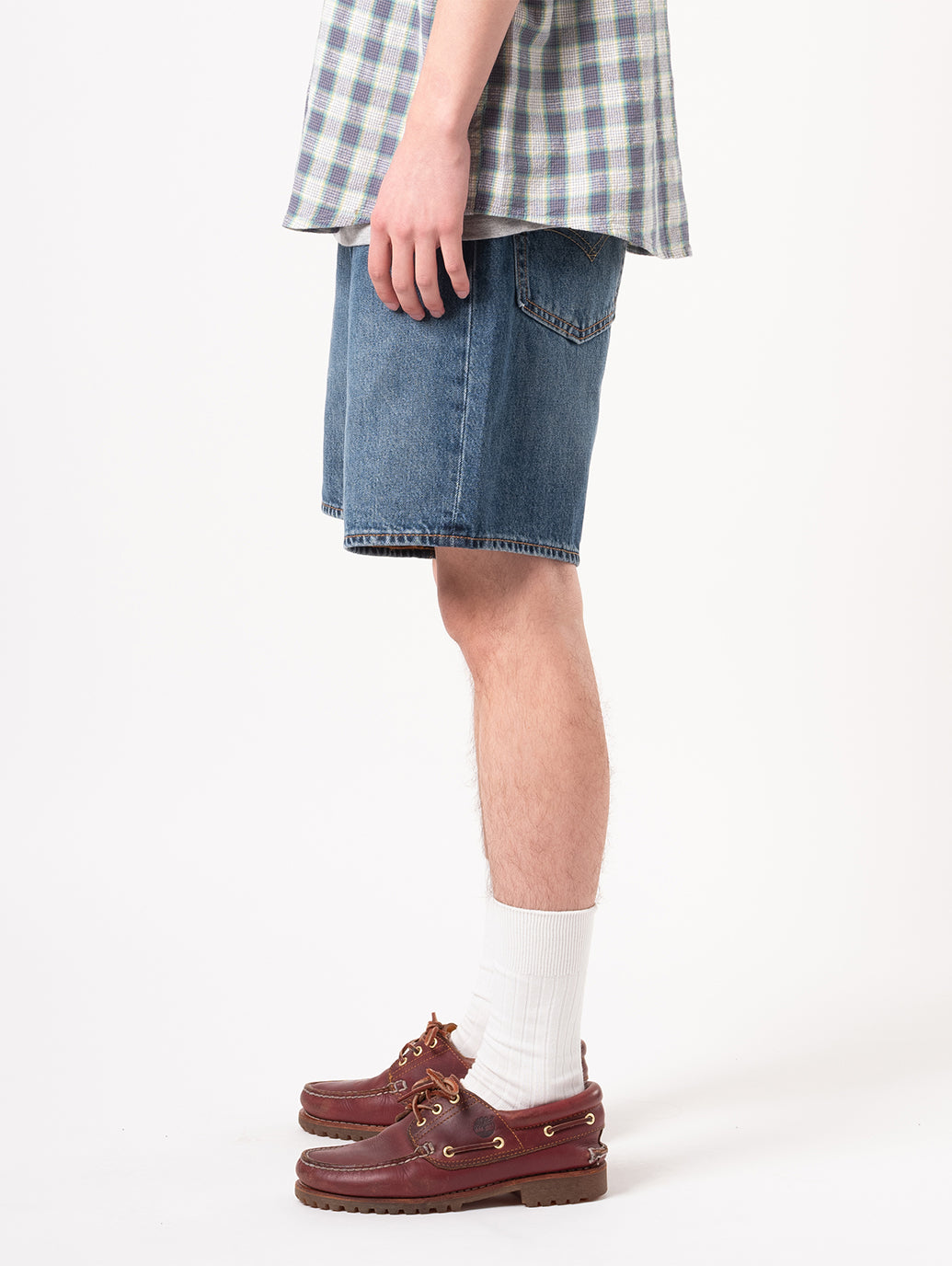 468™ ルーズ ショートパンツ ダークインディゴ