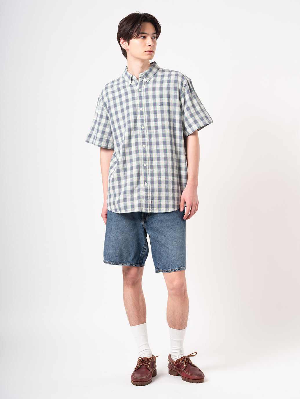 468™ ルーズ ショートパンツ ダークインディゴ