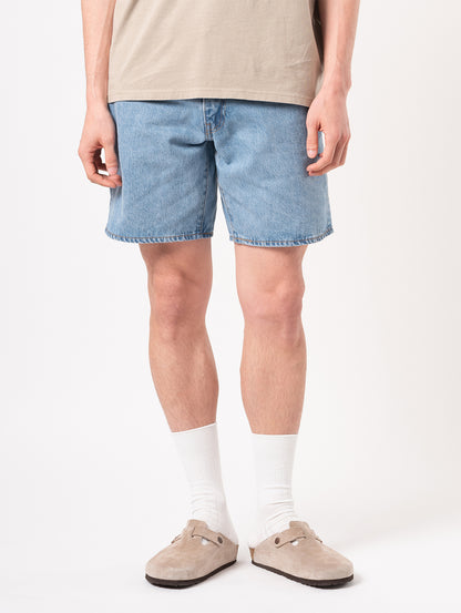 468™ ルーズ ショートジーンズ ライトインディゴ 