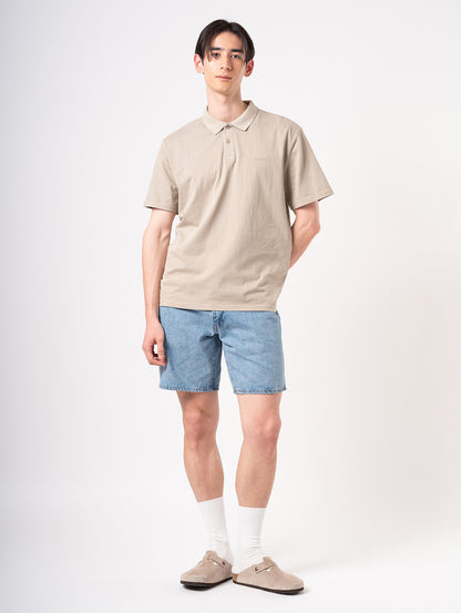 468™ ルーズ ショートジーンズ ライトインディゴ 