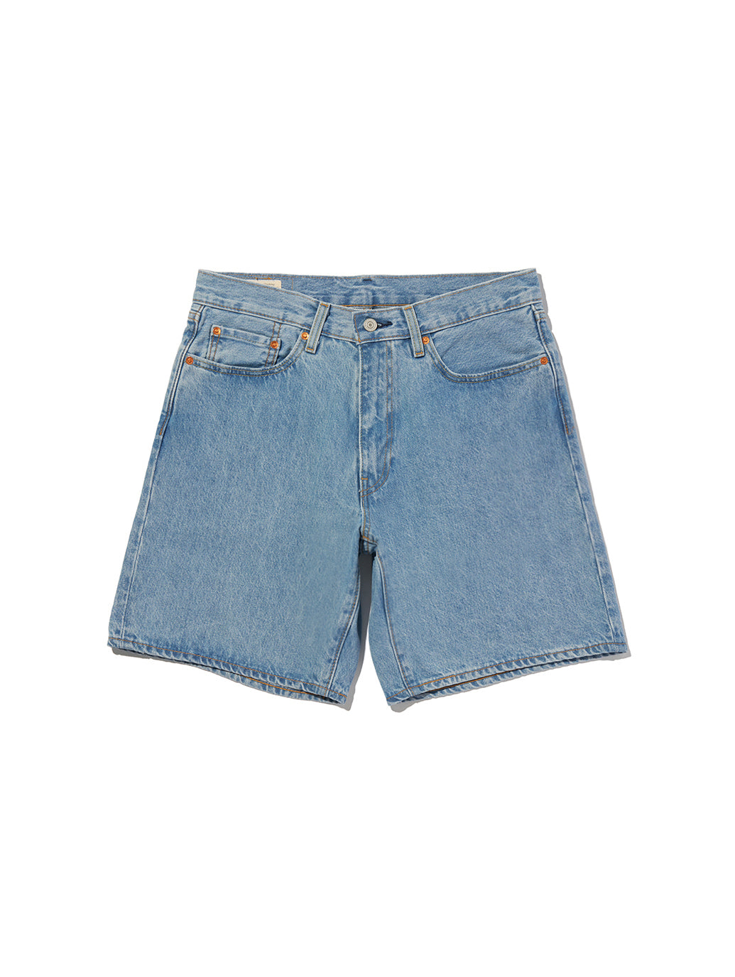 468™ ルーズ ショートジーンズ ライトインディゴ 