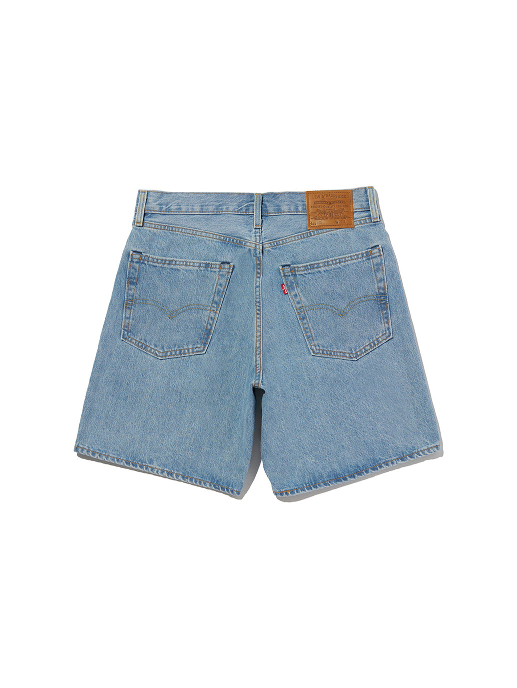468™ ルーズ ショートジーンズ ライトインディゴ 