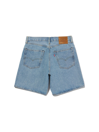 468™ ルーズ ショートジーンズ ライトインディゴ 