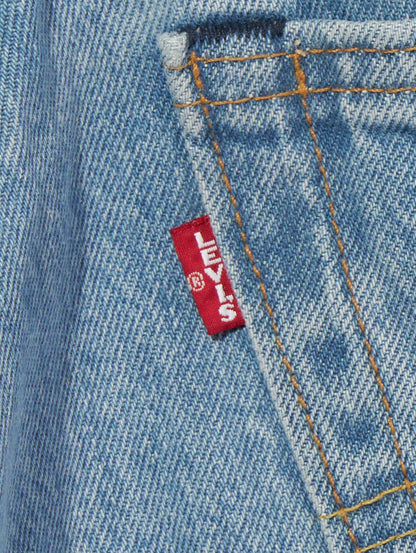 468™ ルーズ ショートジーンズ ライトインディゴ 