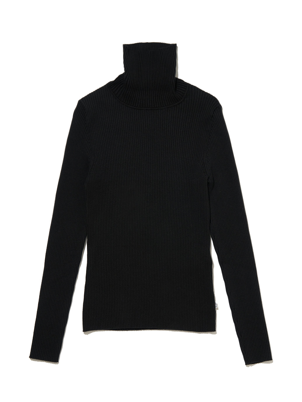 DimMoire ブラック タートルネック 長袖 Porter Classic - turtleneck cutsew (BLACK) - タートルネック