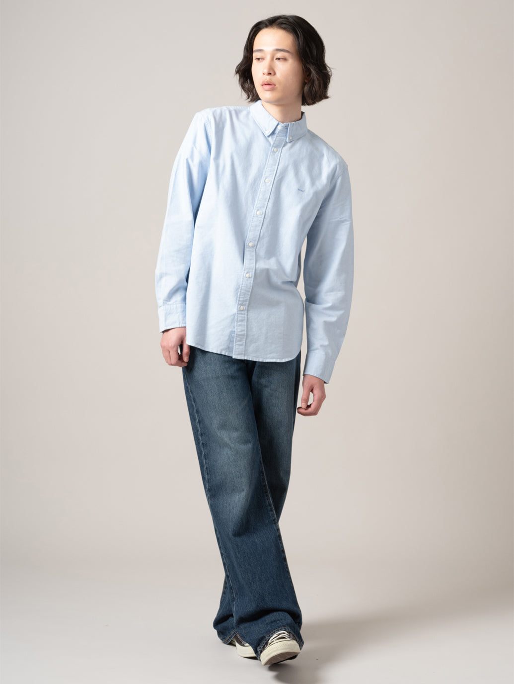 【W33 L30】00s メキシコ製 levi's フレア リーバイス 567 00s メキシコ製 Levi's 567 ルーズフレアデニムパンツ W33 L32 | 古着