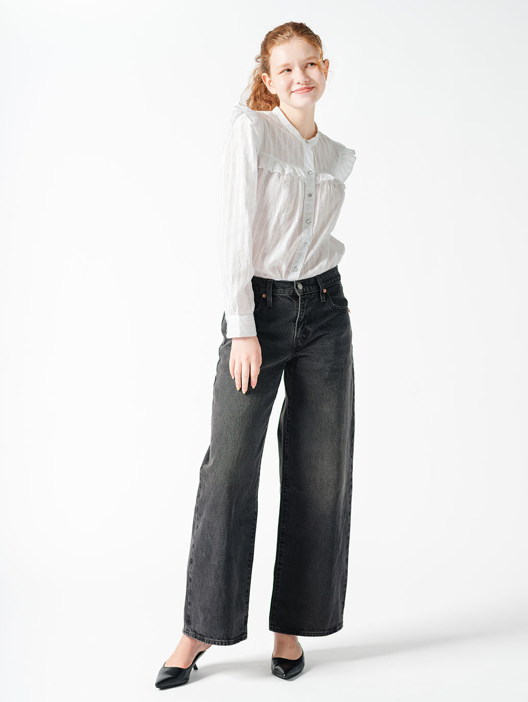 MARIE’S CLOSET GIANNA ブラウス ホワイト BRIGHT WHITE 