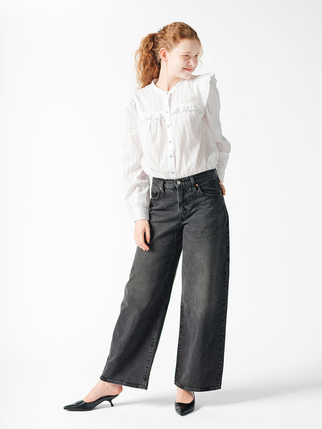 MARIE’S CLOSET GIANNA ブラウス ホワイト BRIGHT WHITE 