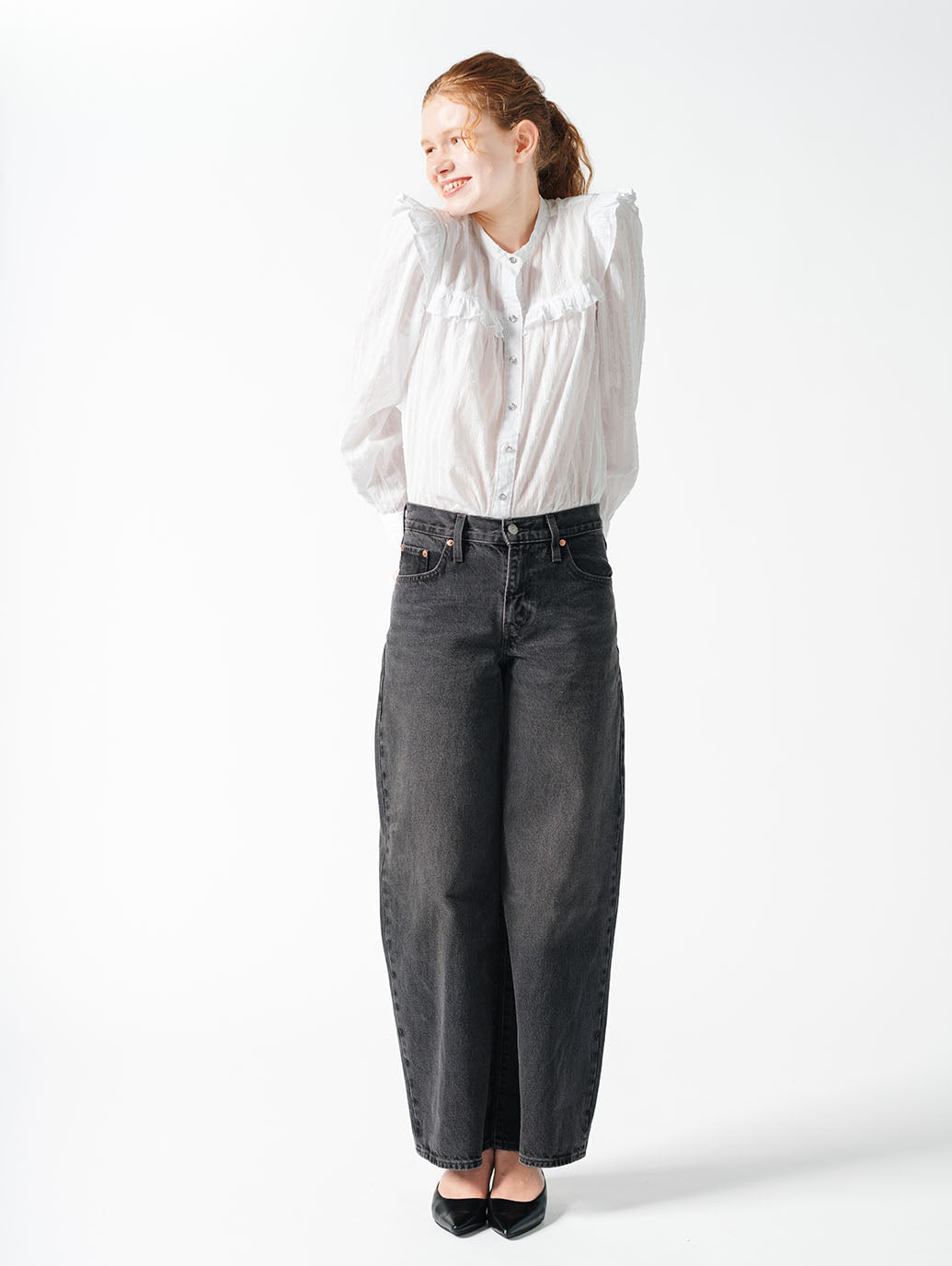 MARIE’S CLOSET GIANNA ブラウス ホワイト BRIGHT WHITE 