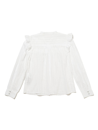 MARIE’S CLOSET GIANNA ブラウス ホワイト BRIGHT WHITE 