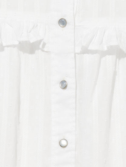 MARIE’S CLOSET GIANNA ブラウス ホワイト BRIGHT WHITE 