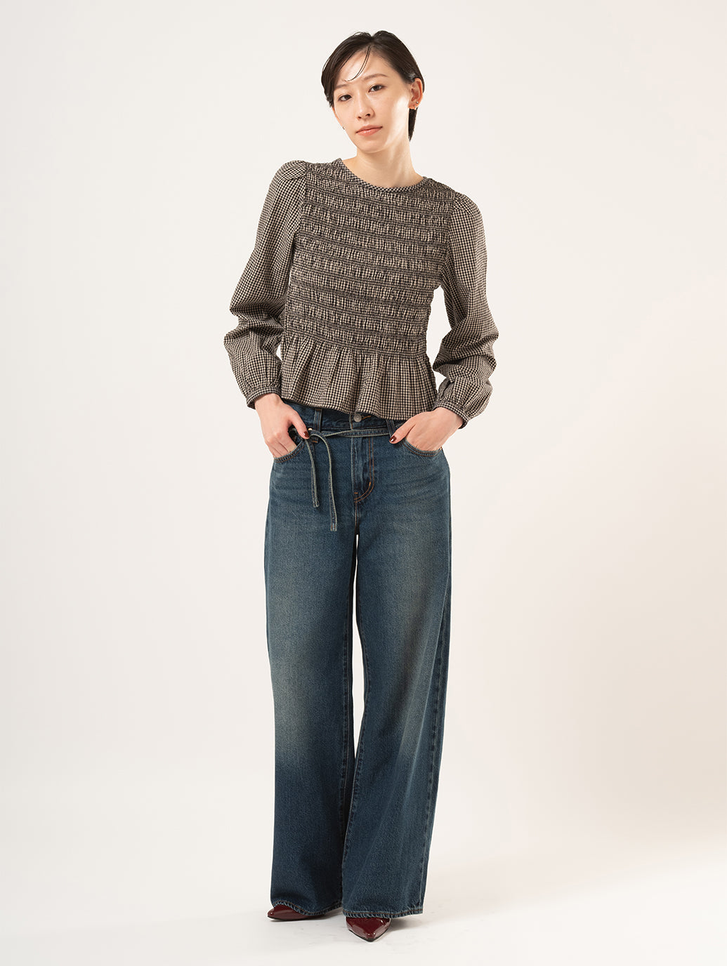 XL STRAIGHT ジーンズ ダークインディゴ