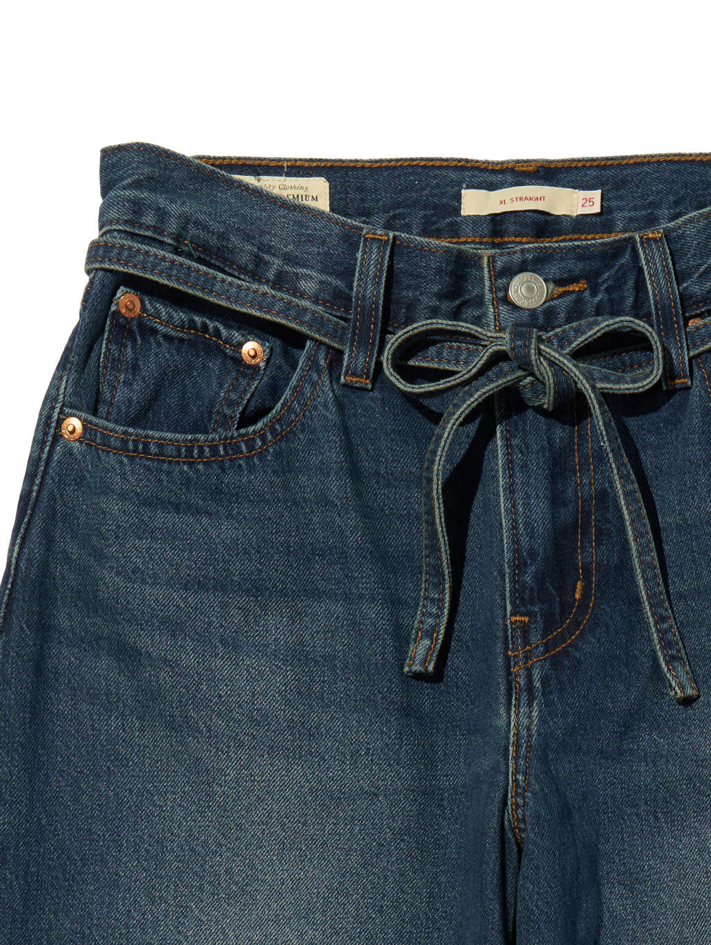 XL STRAIGHT ジーンズ ダークインディゴ