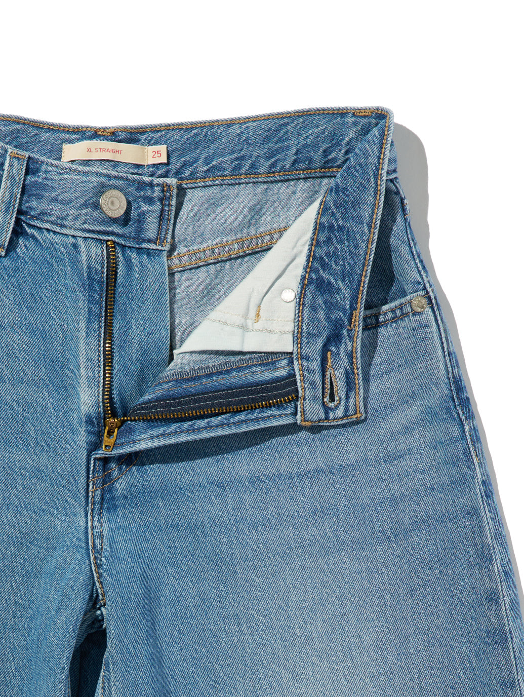 XL STRAIGHT ジーンズ ライトインディゴ