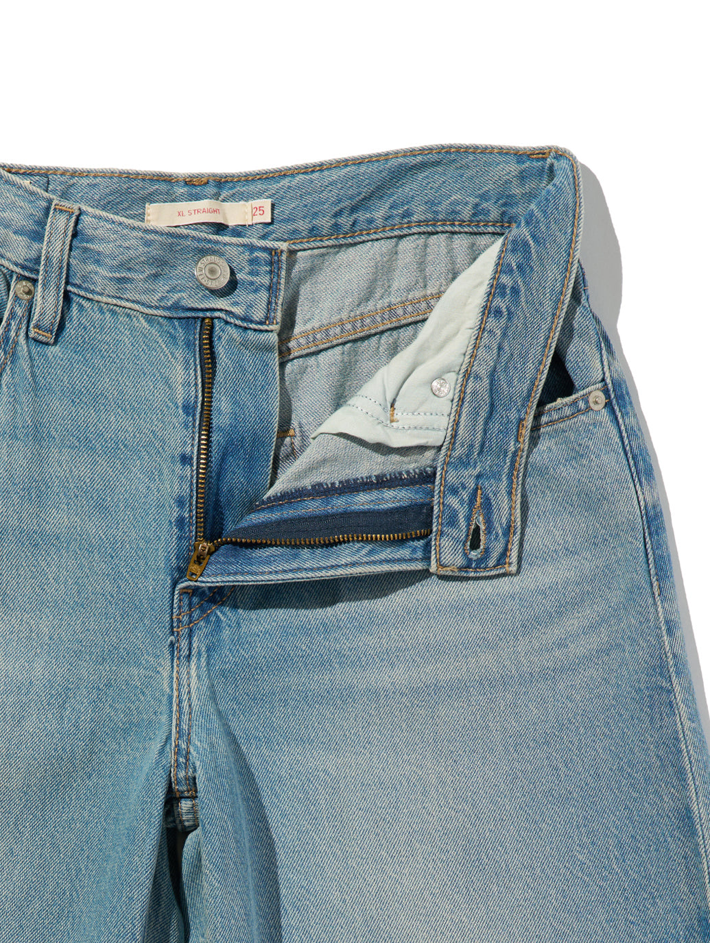 XL STRAIGHT ジーンズ ライトインディゴ