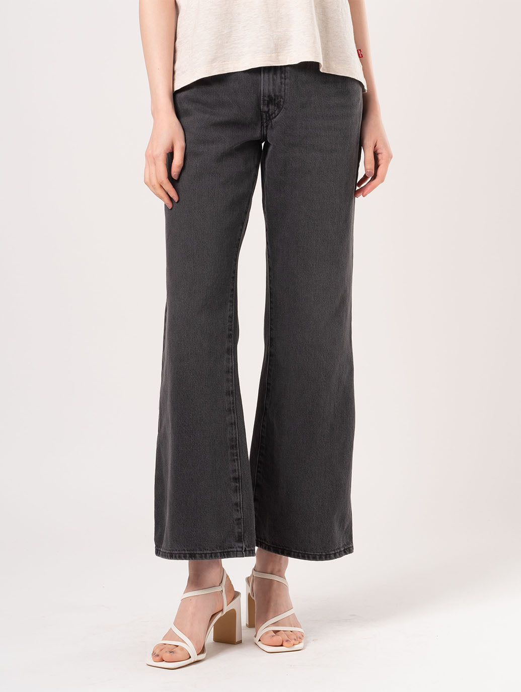 94 BAGGY ジーンズ ブーツカット ブラック