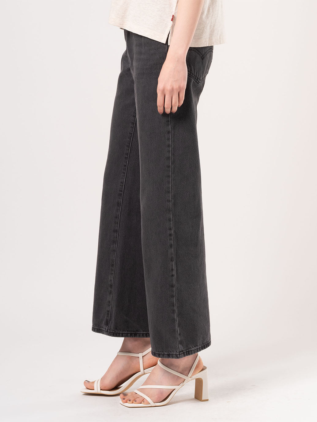 94 BAGGY ジーンズ ブーツカット ブラック