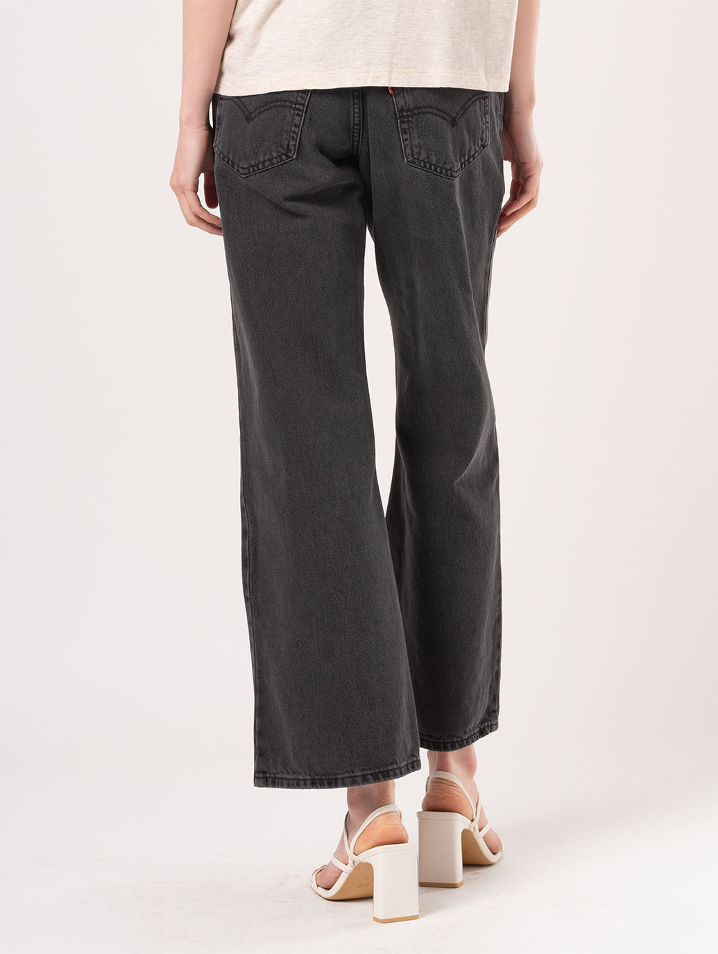 94 BAGGY ジーンズ ブーツカット ブラック