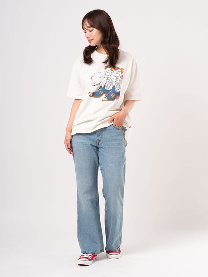 94 BAGGY ジーンズ ブーツカット ライトインディゴ 