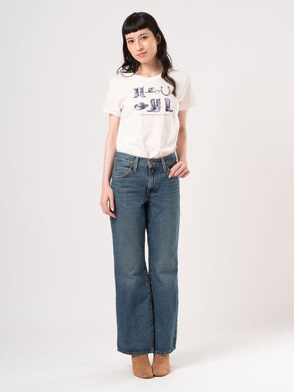 94 BAGGY ジーンズ ブーツカット ミディアムインディゴ 