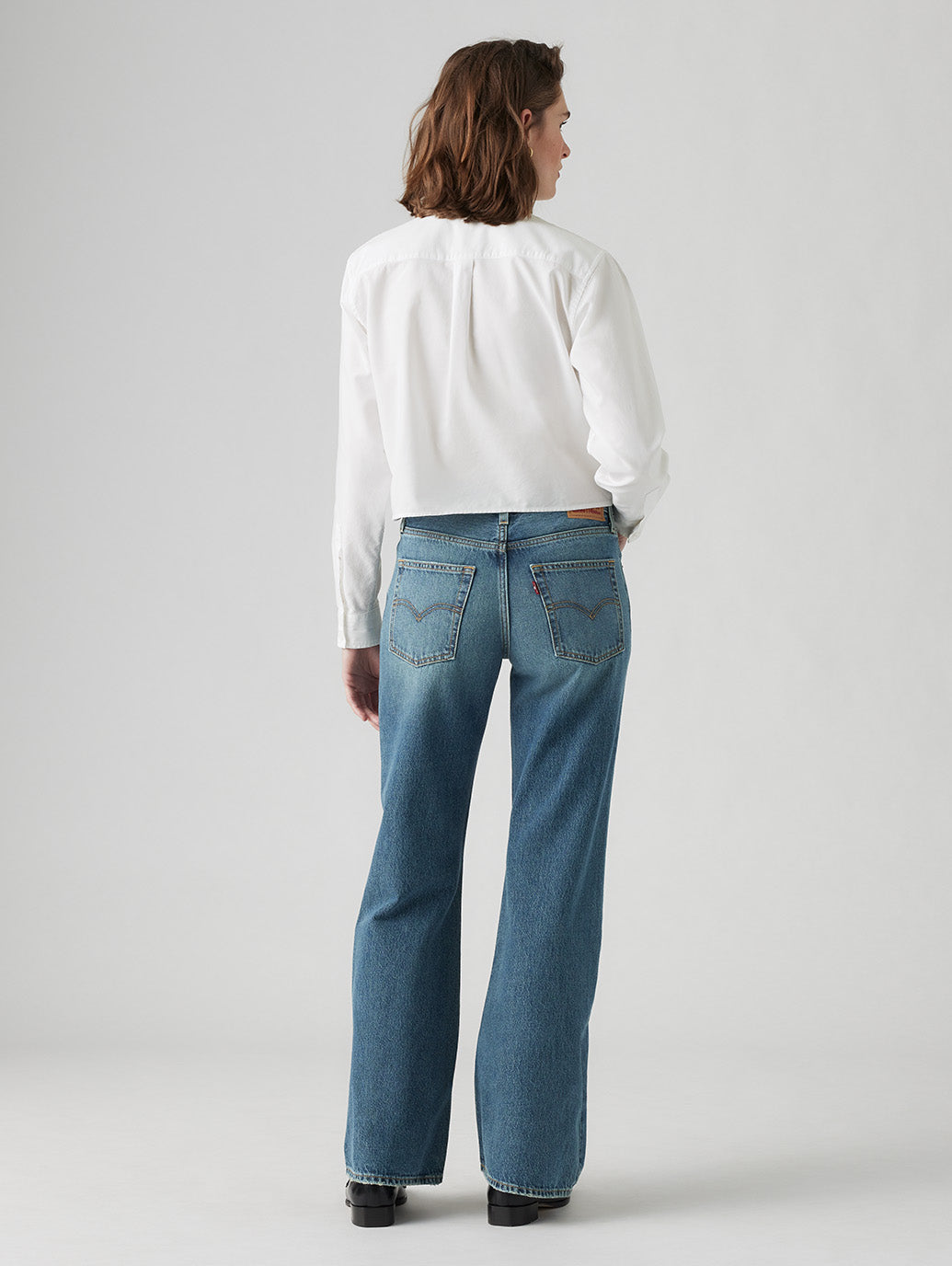 94 BAGGY ジーンズ ブーツカット ミディアムインディゴ