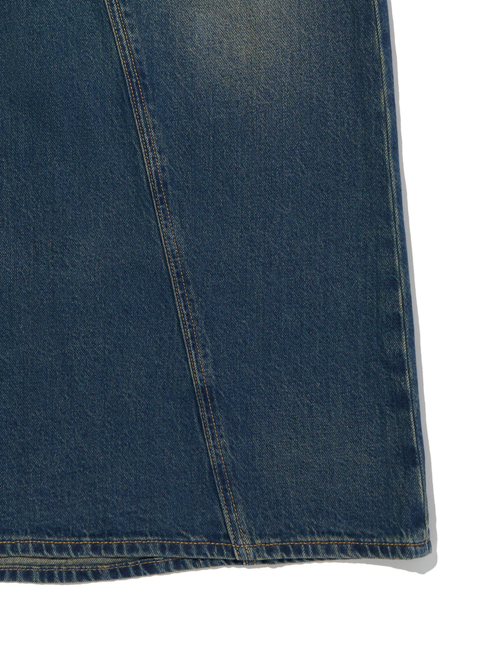 ICONIC ロングスカート ミディアムインディゴ