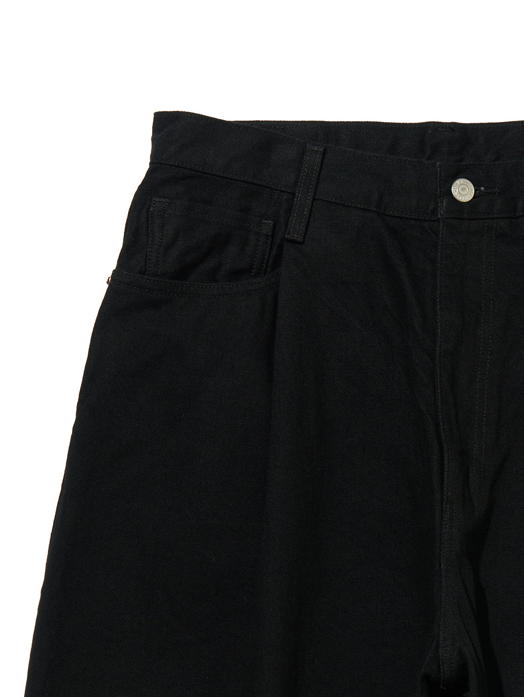 ワイドプリーツ CROP ブラック GRANITE MADE OF JAPAN 