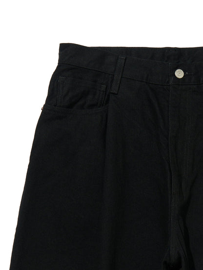 ワイドプリーツ CROP ブラック GRANITE MADE OF JAPAN 