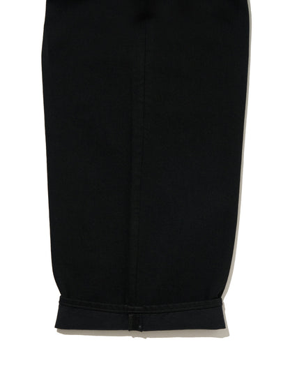 ワイドプリーツ CROP ブラック GRANITE MADE OF JAPAN 