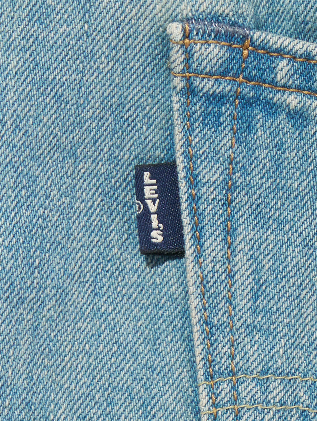 BLUETAB™ ワイドプリーツ CROP ジーンズ ライトインディゴ