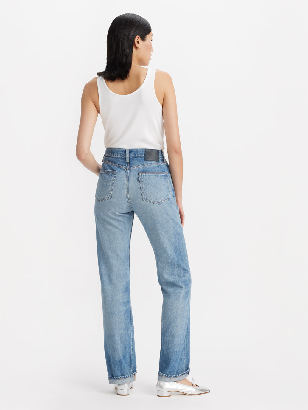 PLANK ストレート ミディアムインディゴ MADE OF JAPAN