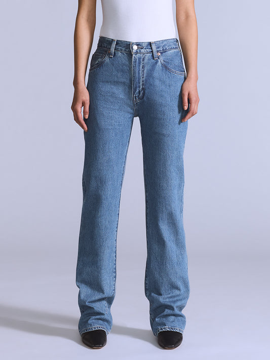 BLUETAB™ PLANK ストレートジーンズ ミディアムインディゴ 