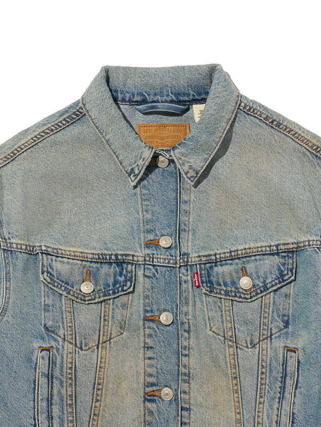 ケイチョン90s Levi’s カナダ製 トラッカーJKT レザー襟 ケイチョン様専用90s Levi's カナダ製 トラッカーJKT レザー襟