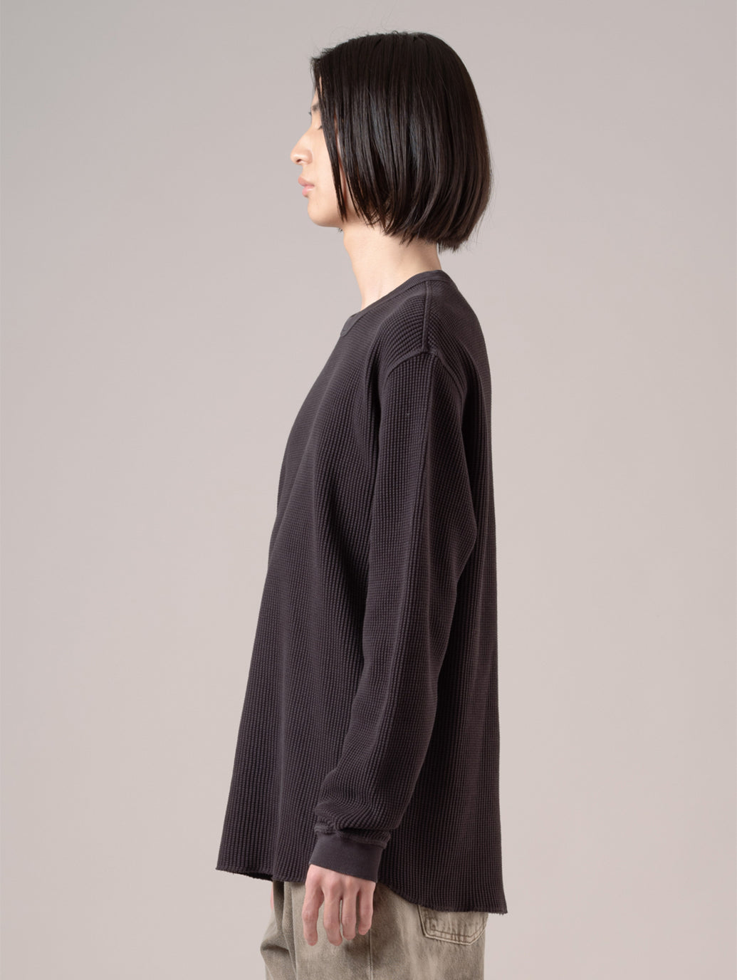 ロングスリーブ リラックスサーマルTシャツ