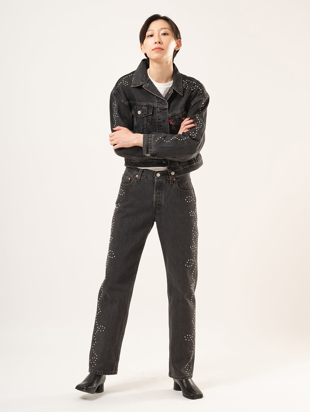 SHRUNKEN 90S トラッカージャケット