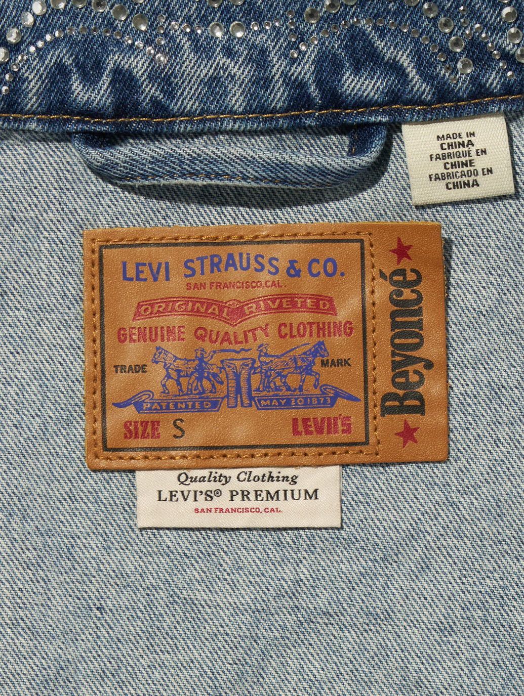 BEYONCE X LEVI’S® SHRUNKEN 90S トラッカージャケット