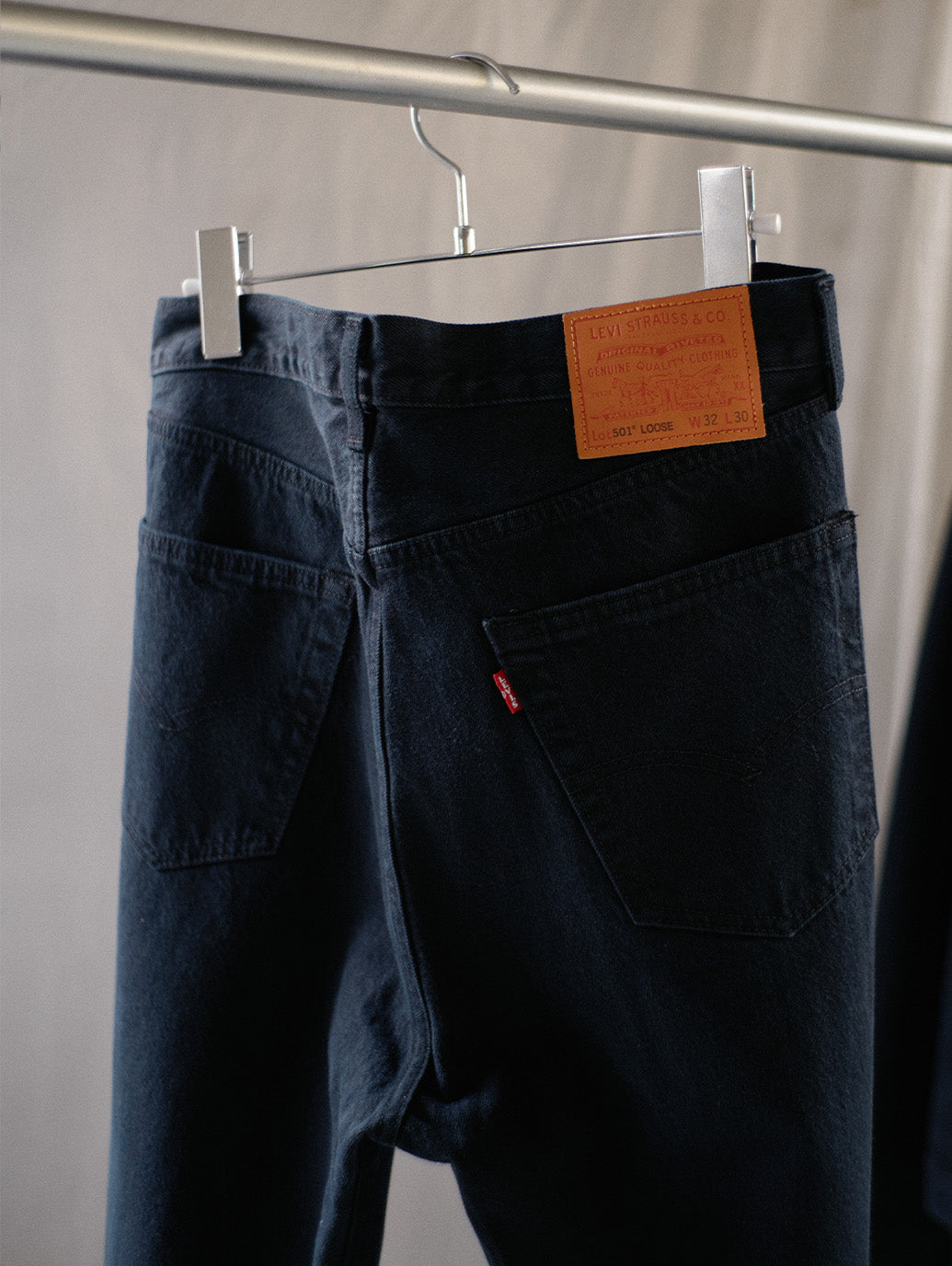 PREMIUM BLACK 501® LOOSE JEANS