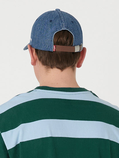 ベースボールキャップ インディゴ 