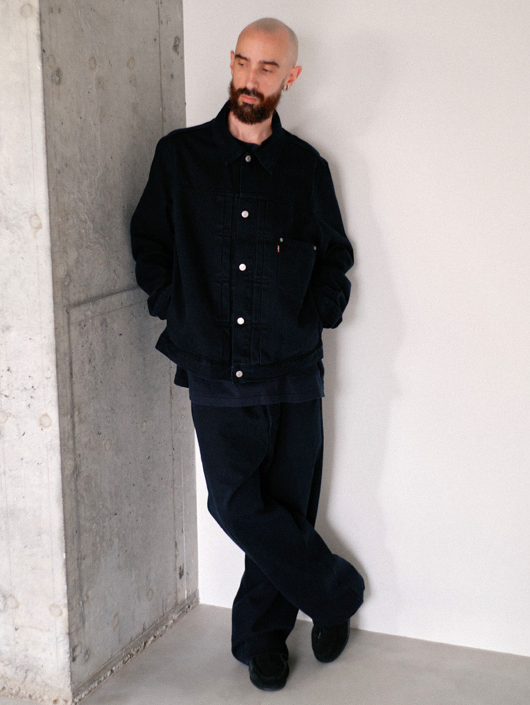 PREMIUM BLACK 501® LOOSE JEANS