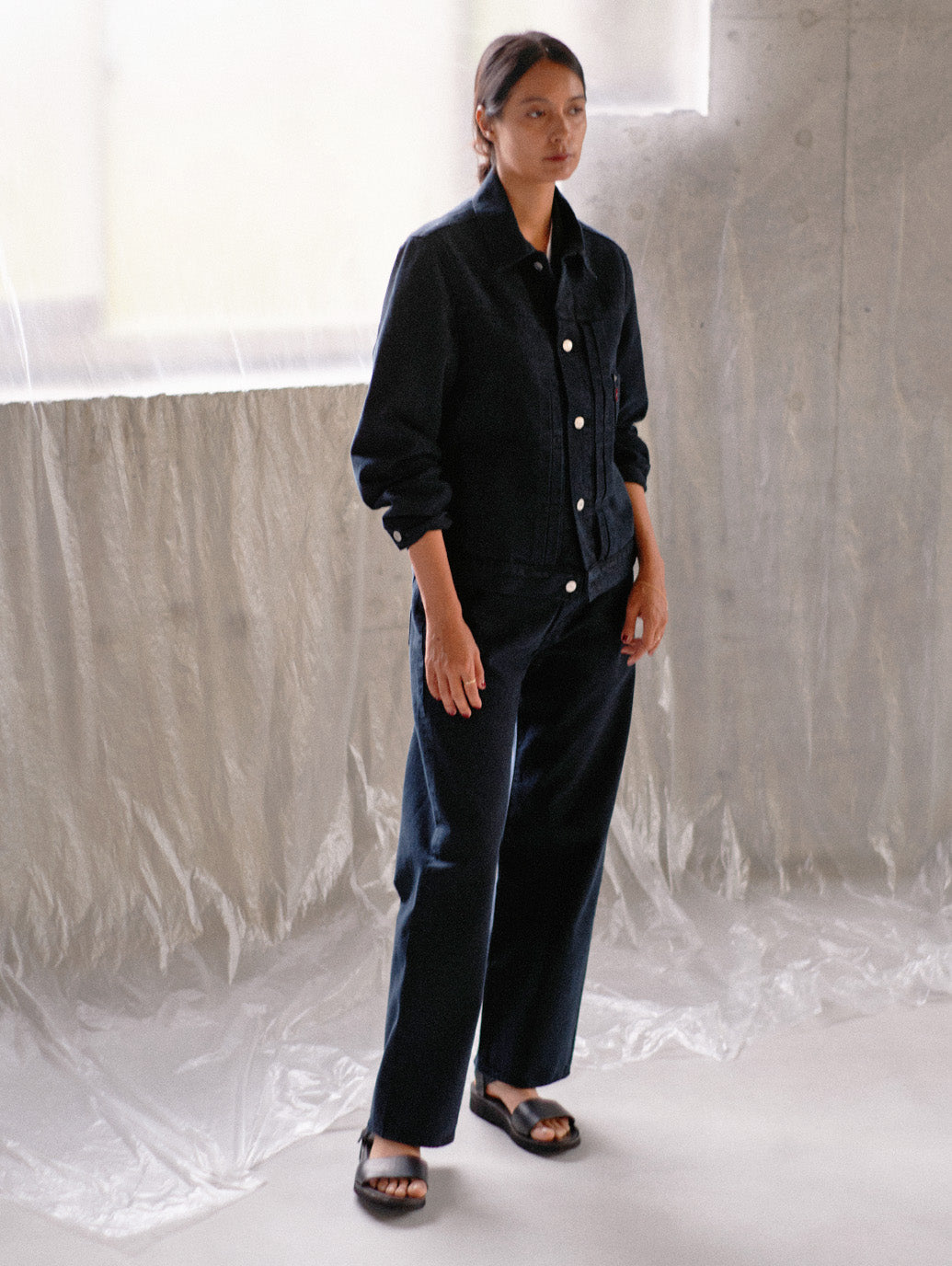 PREMIUM BLACK 501® LOOSE JEANS