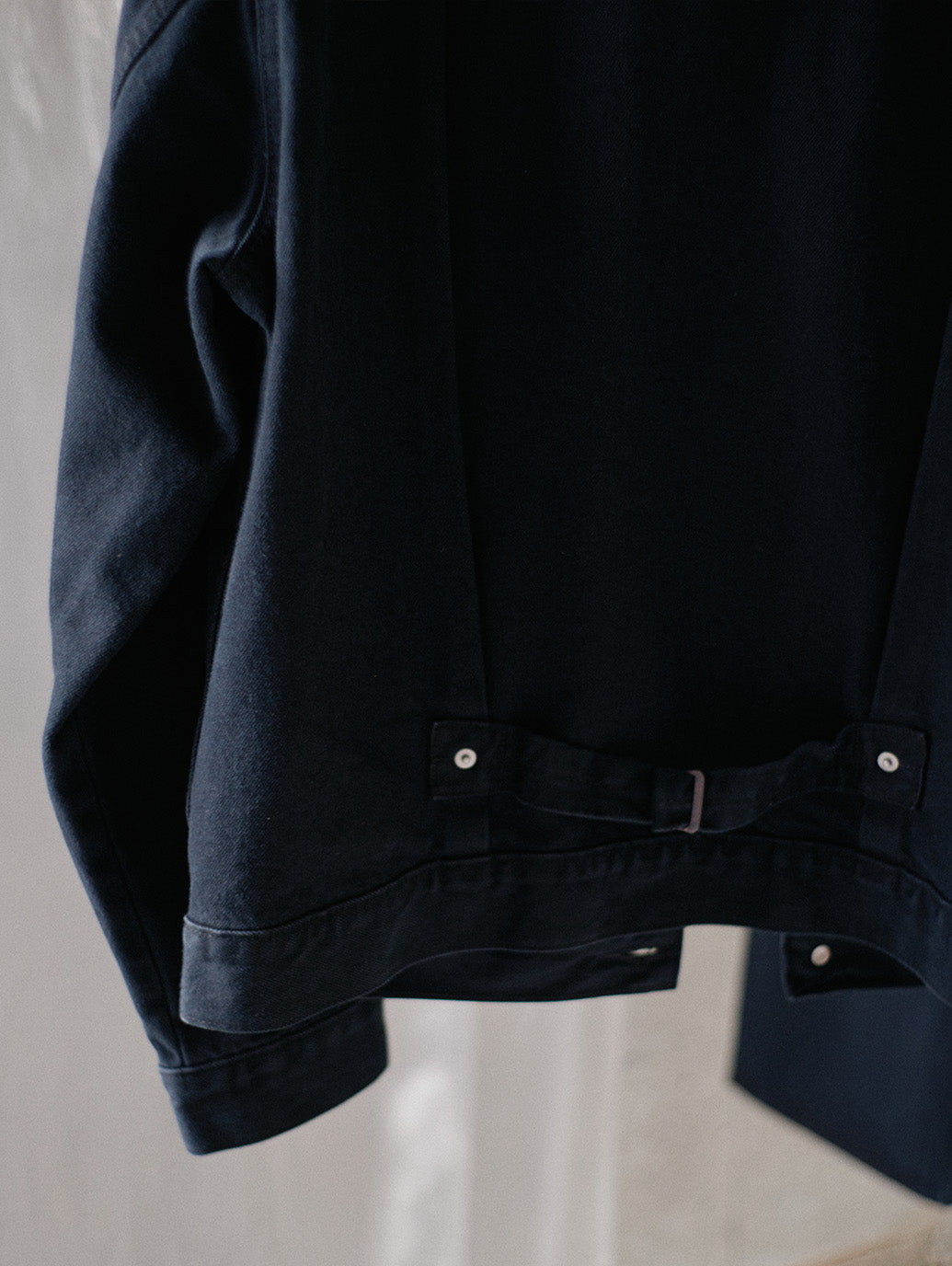 PREMIUM BLACK TYPE 1 TRUCKER JACKET