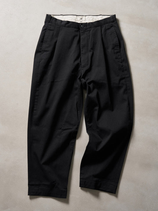 SKATE CUSTOMIZED ONE TUCK LOOSE CHINO TROUSERS S/D