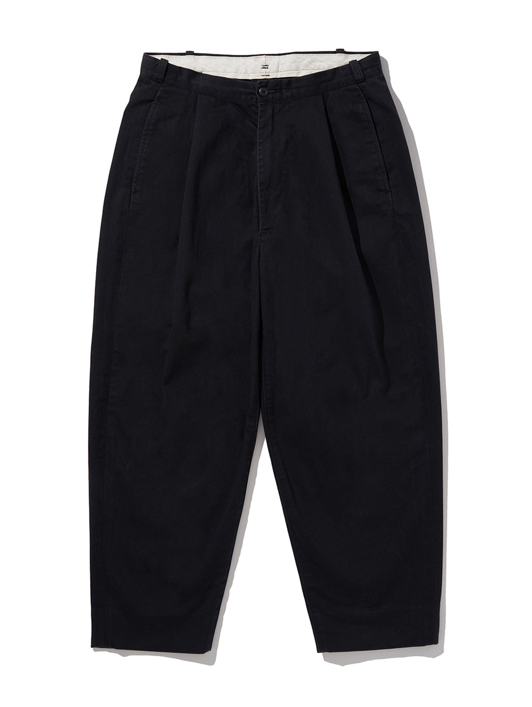 SKATE CUSTOMIZED ONE TUCK LOOSE CHINO TROUSERS S/D