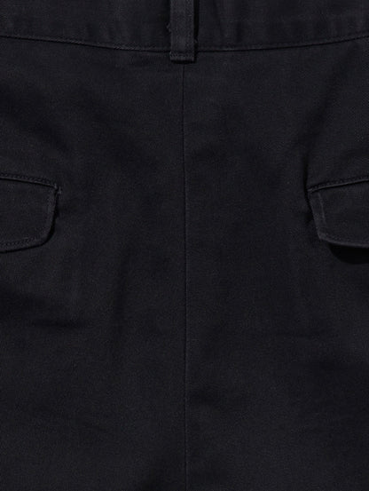 SKATE CUSTOMIZED ONE TUCK LOOSE CHINO TROUSERS S/D