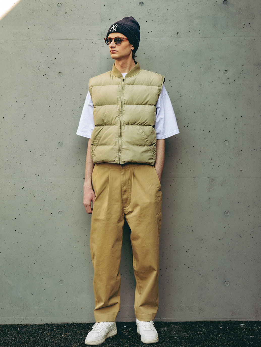 SKATE CUSTOMIZED ONE TUCK LOOSE CHINO TROUSERS S/D – リーバイス