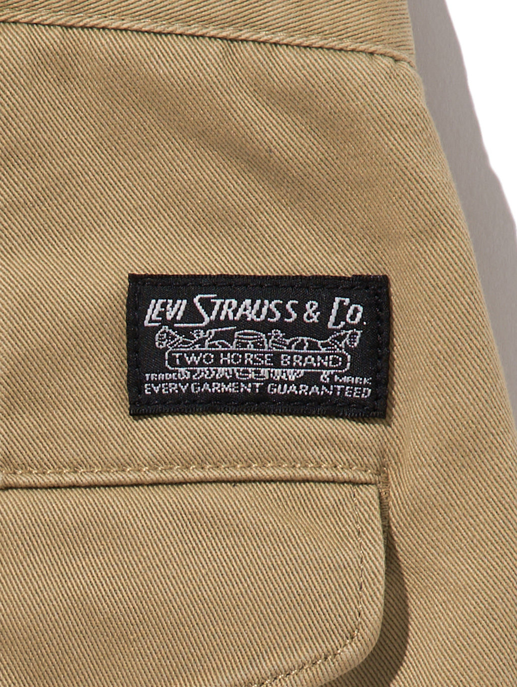 SKATE CUSTOMIZED ONE TUCK LOOSE CHINO TROUSERS S/D – リーバイス
